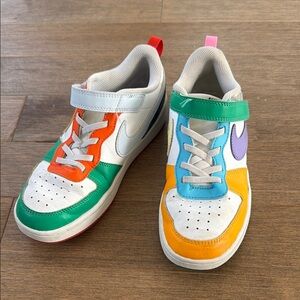 Colorful NIKE Court Borough Low Recraft sneakers - size 3Y